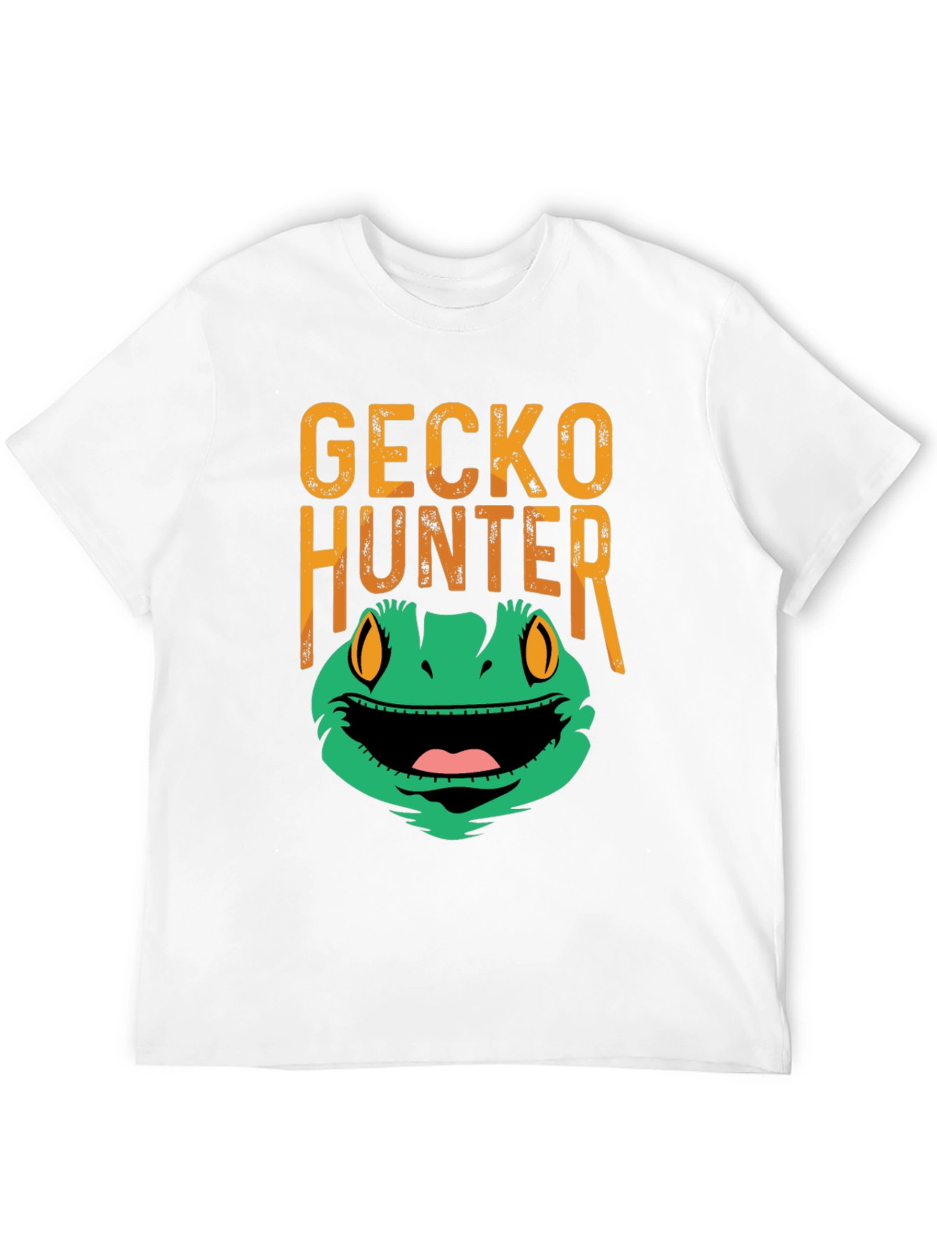 Gecko Hunter Funny Graphic Tee