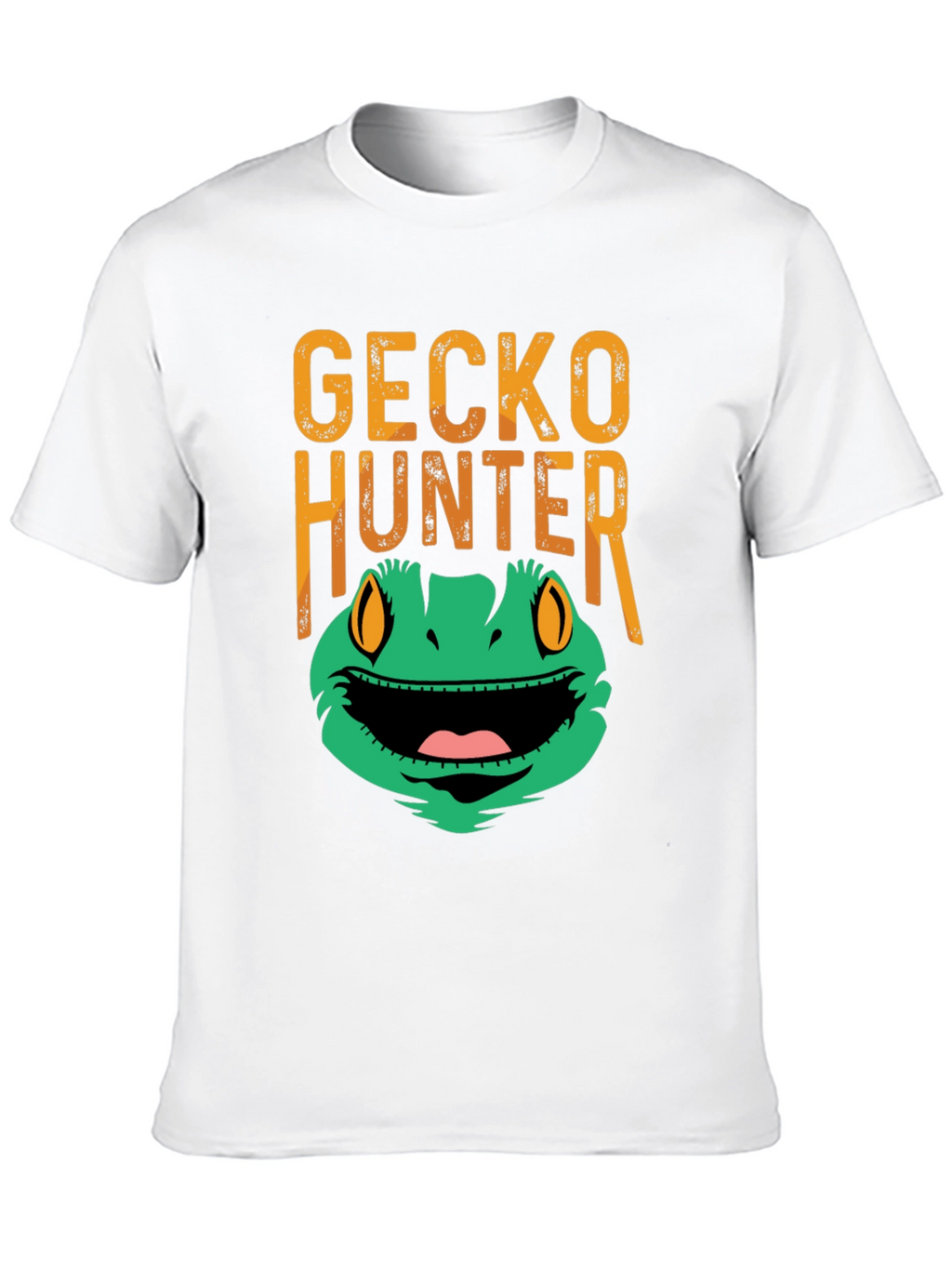 Gecko Hunter Funny Graphic Tee
