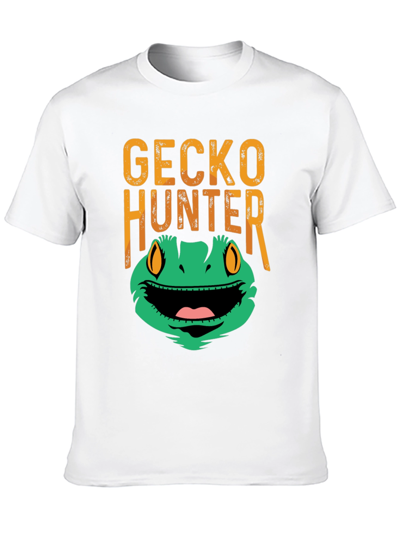 Gecko Hunter Funny Graphic Tee
