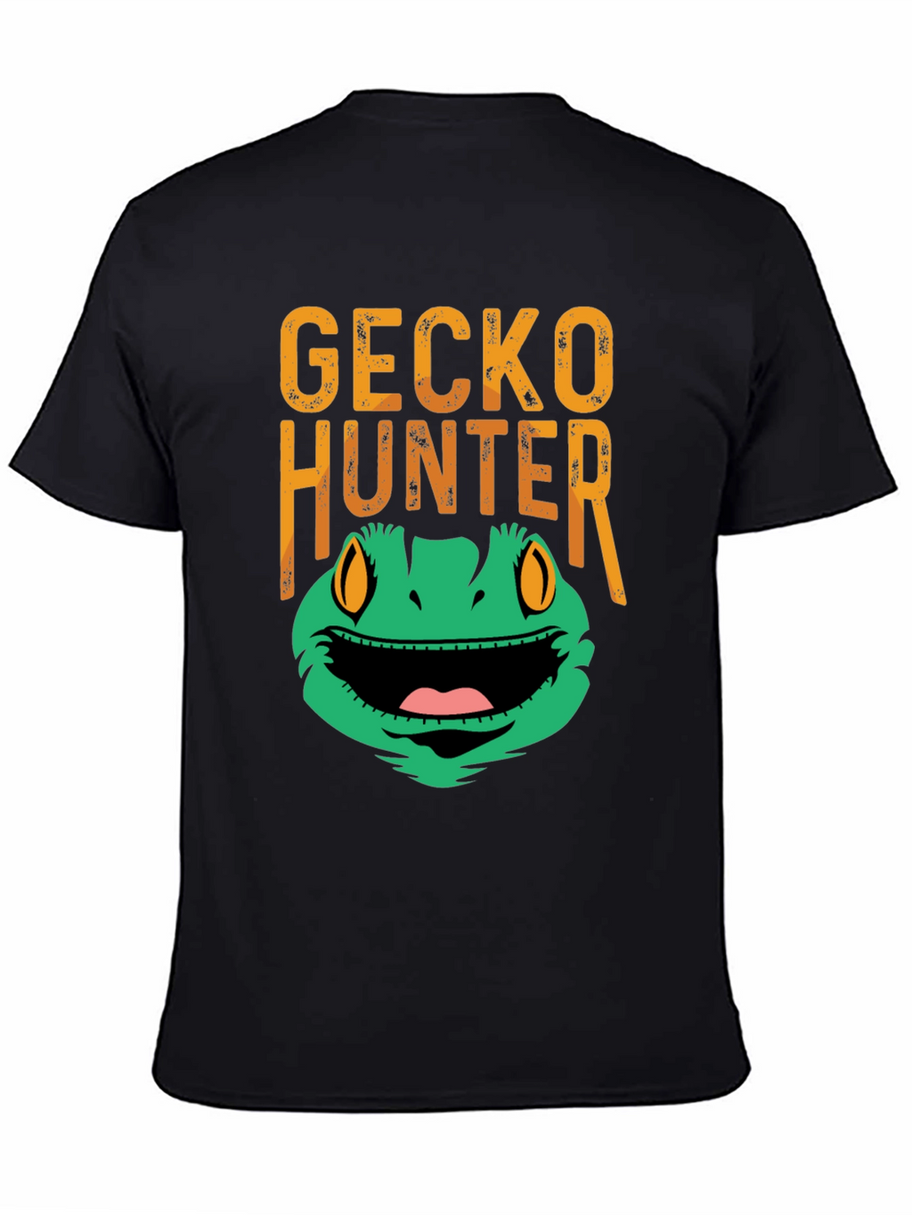 Gecko Hunter Funny Graphic Tee