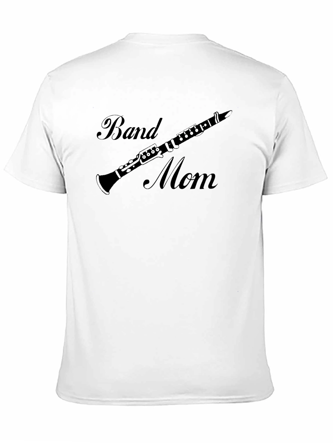 Band Mom Clarinet Player Graphic Tee