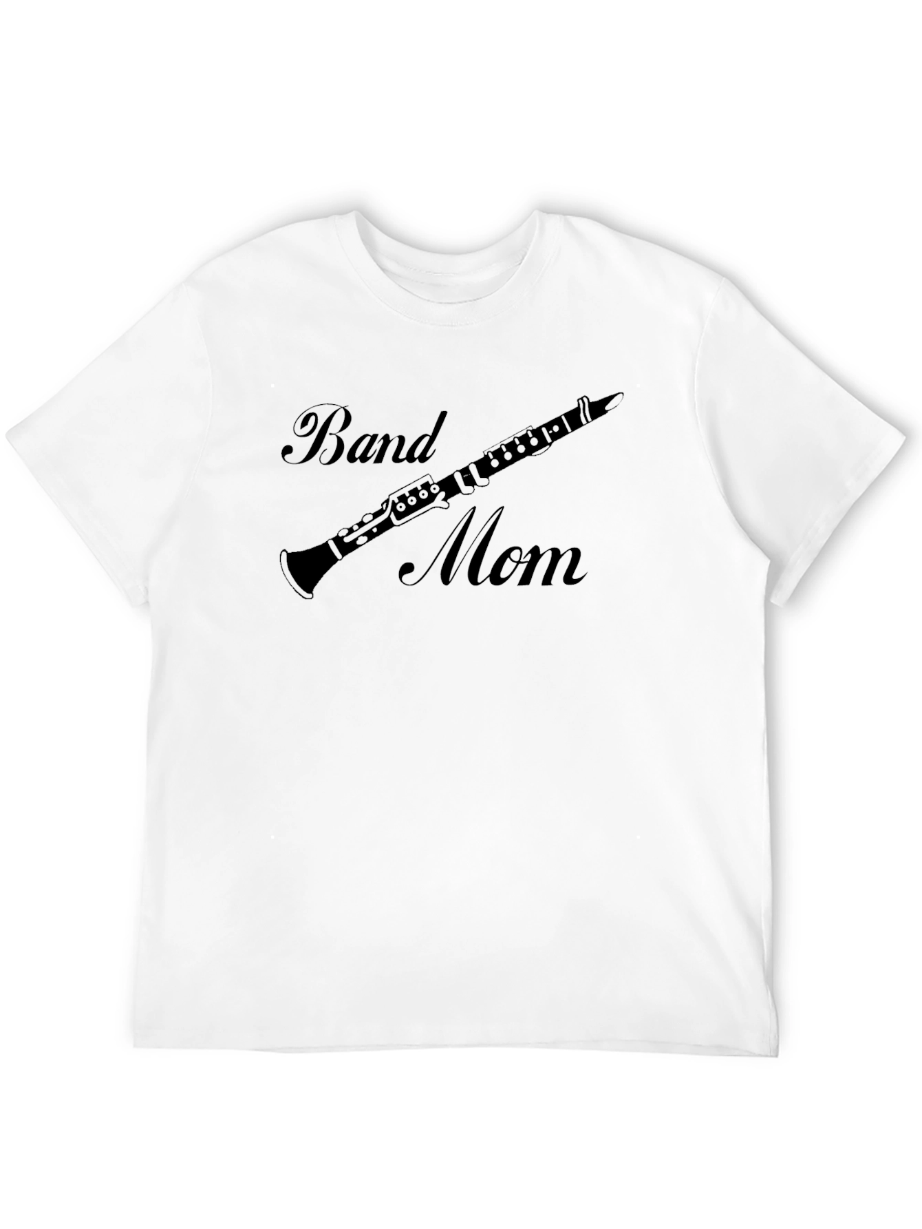 Band Mom Clarinet Player Graphic Tee