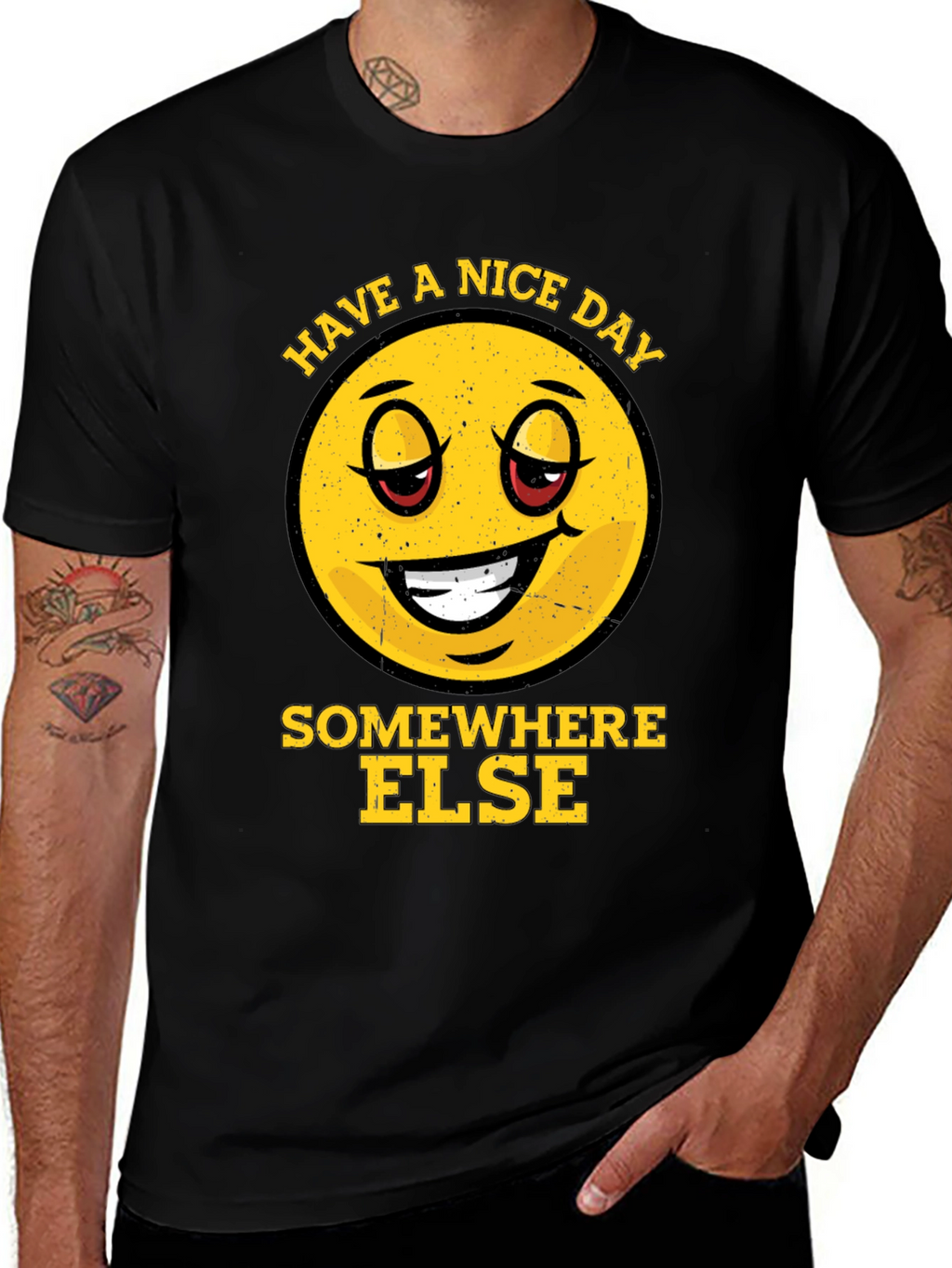 Have a Nice Day Somewhere Else Graphic Tee