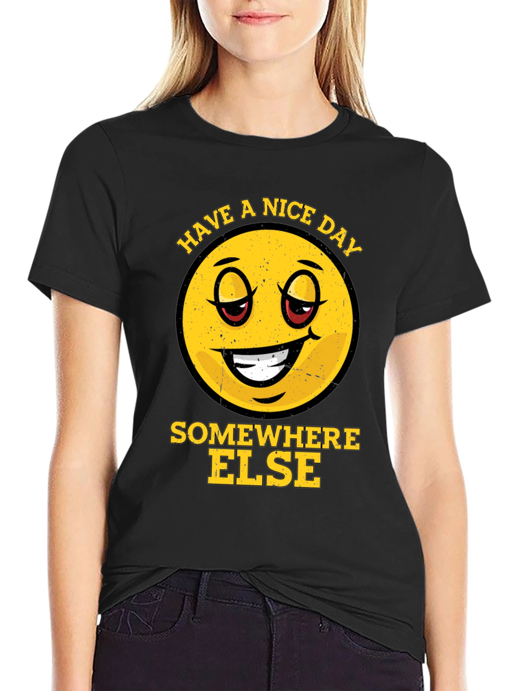 Have a Nice Day Somewhere Else Graphic Tee