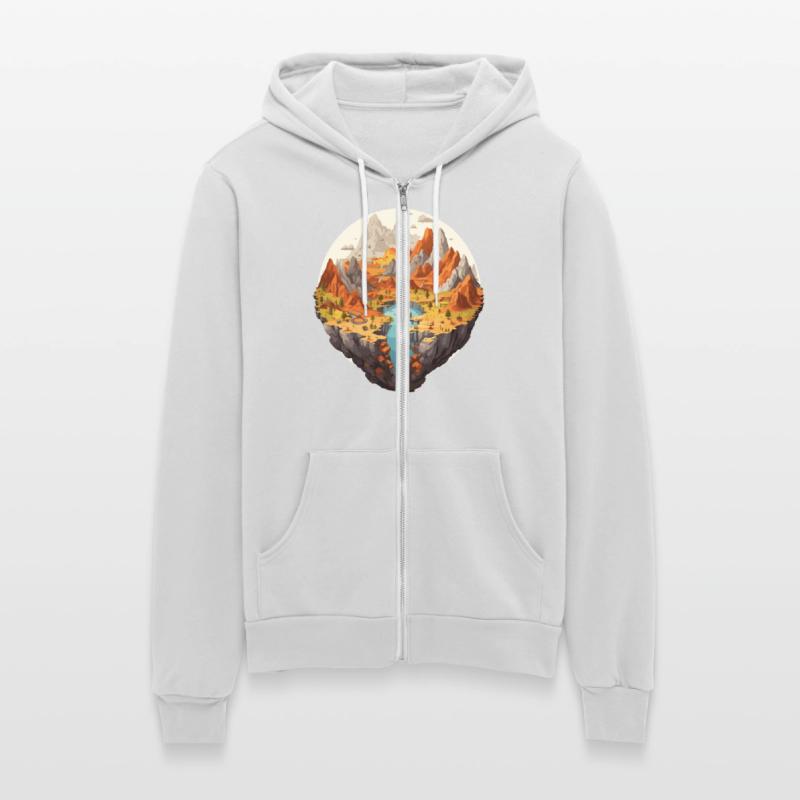 Majestic Mountain Landscape with Serene Waterfall