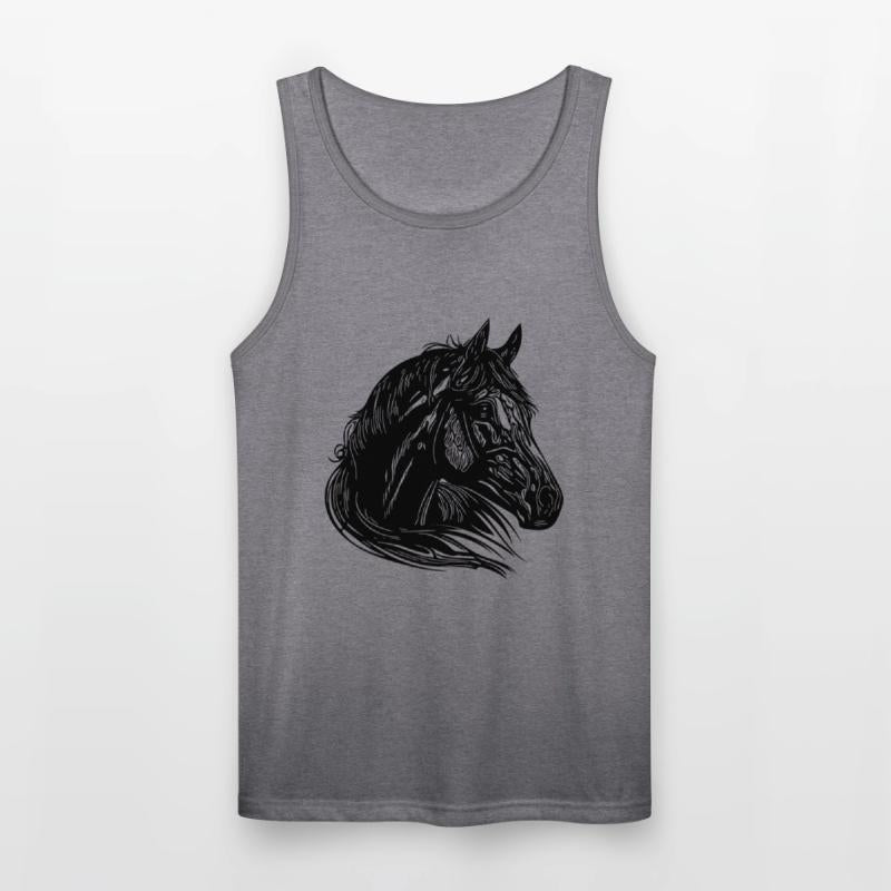 Mares Horse Portrait With Beautiful Mane