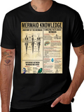 Mermaid Knowledge T-Shirt - Anatomy & Facts Tee