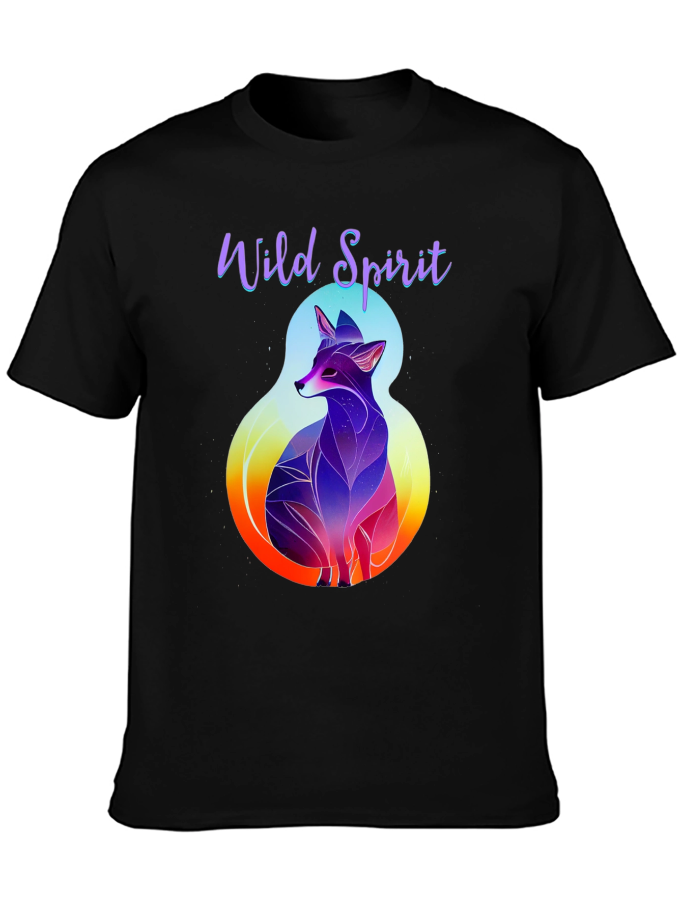 Wild Spirit Fox Graphic Tee - Stylish Casual Wear
