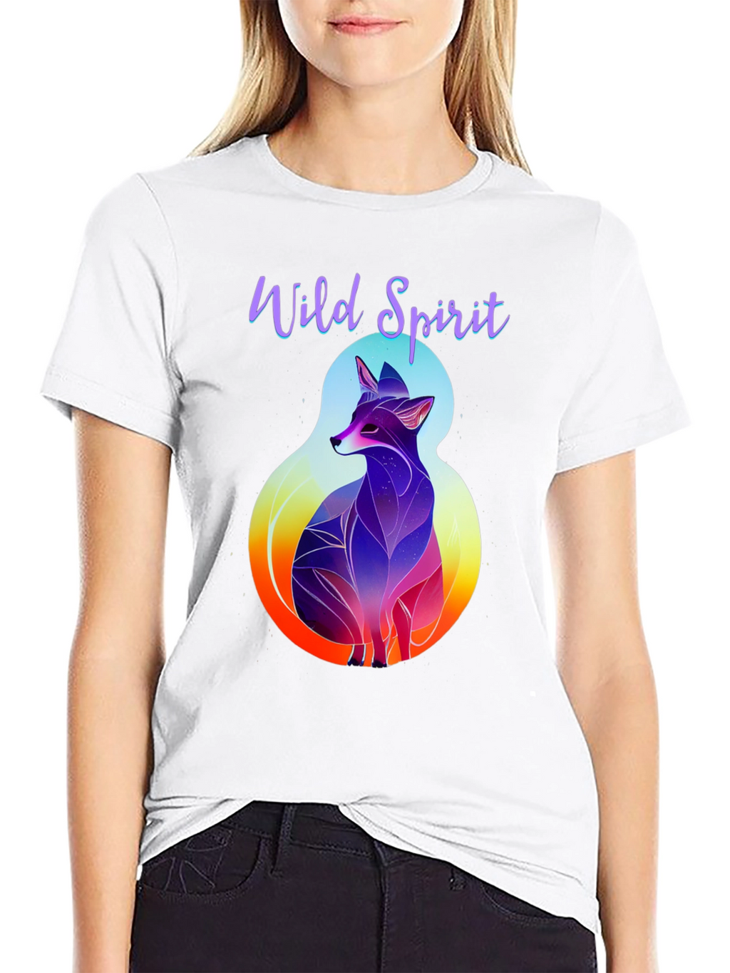 Wild Spirit Fox Graphic Tee - Stylish Casual Wear