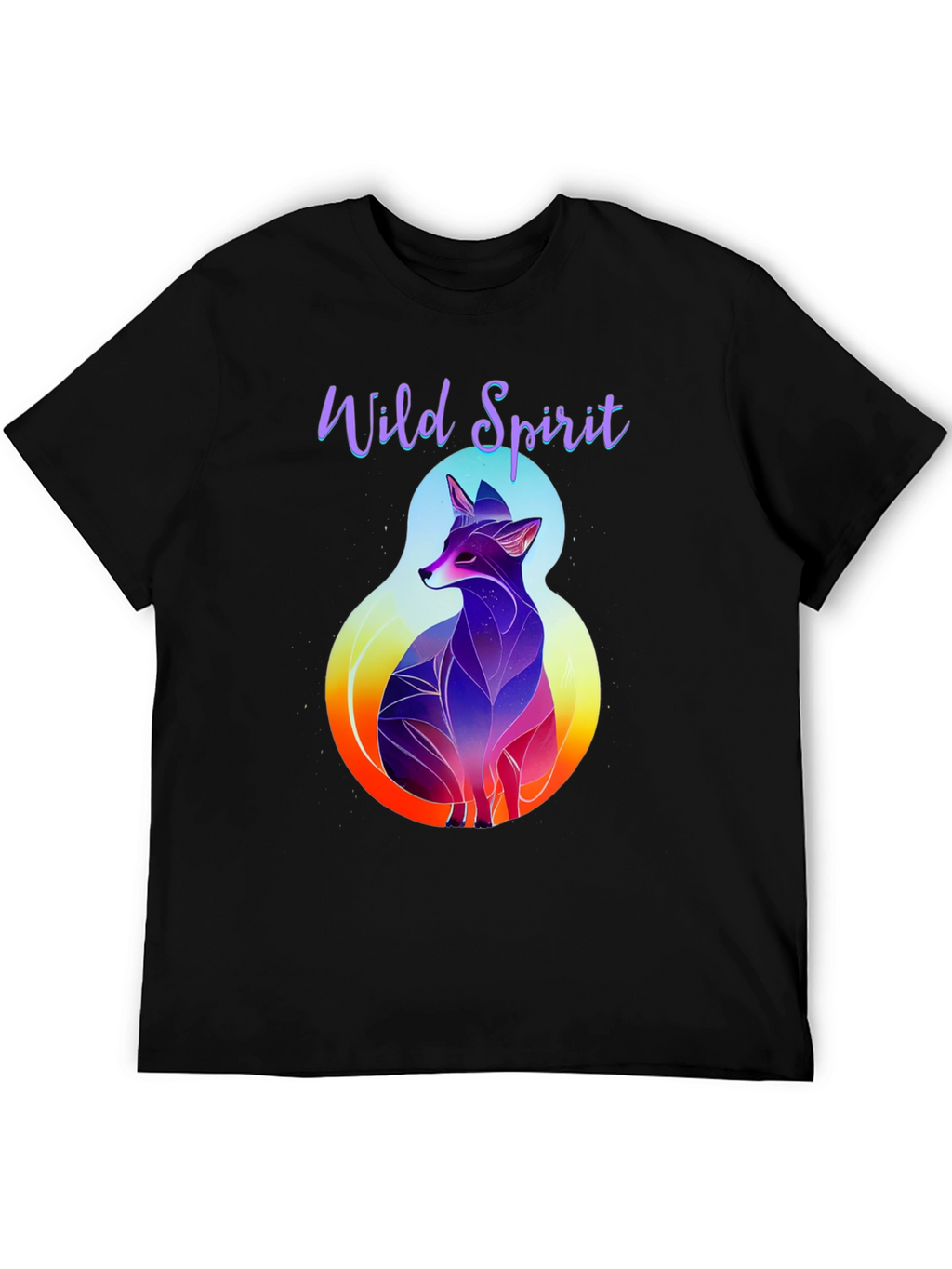 Wild Spirit Fox Graphic Tee - Stylish Casual Wear
