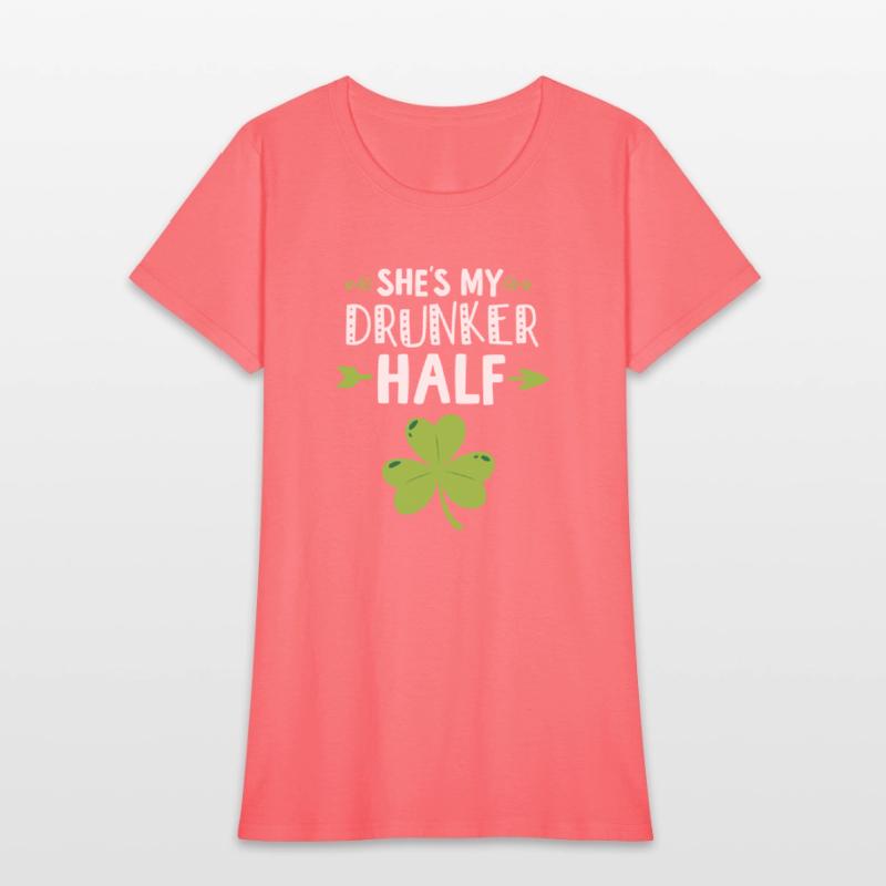 Mens Shes My Drunker Half Couples St Patricks Day