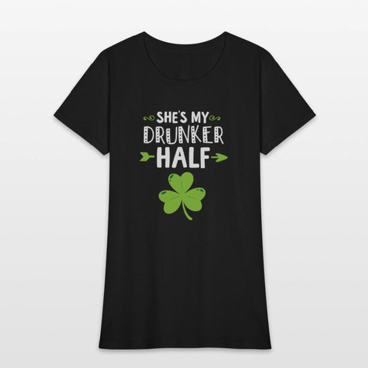 Mens Shes My Drunker Half Couples St Patricks Day