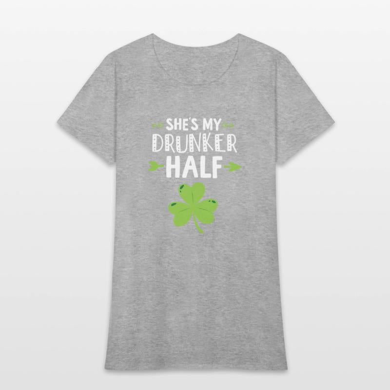 Mens Shes My Drunker Half Couples St Patricks Day