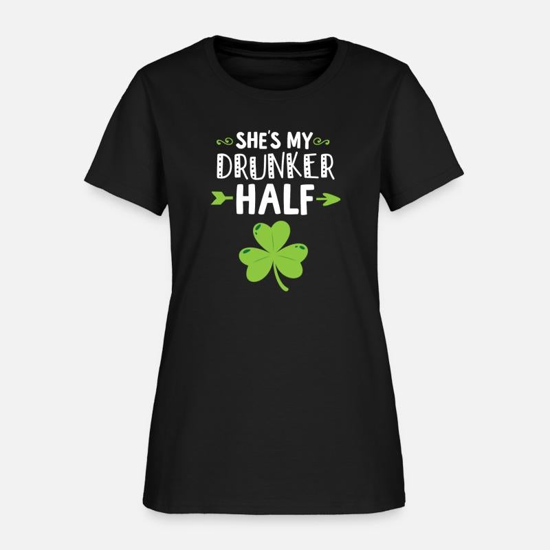 Mens Shes My Drunker Half Couples St Patricks Day