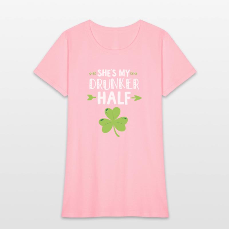 Mens Shes My Drunker Half Couples St Patricks Day