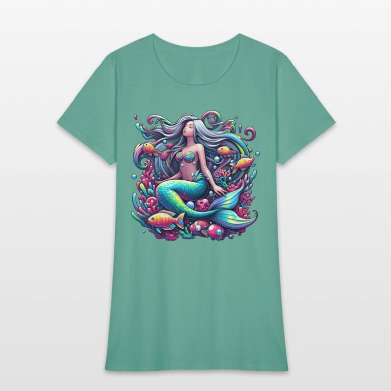 Mermaid Under the Sea