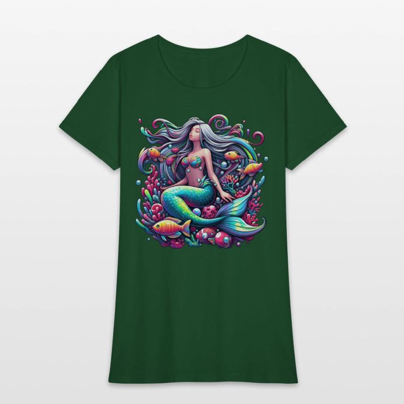 Mermaid Under the Sea