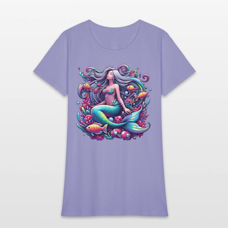 Mermaid Under the Sea