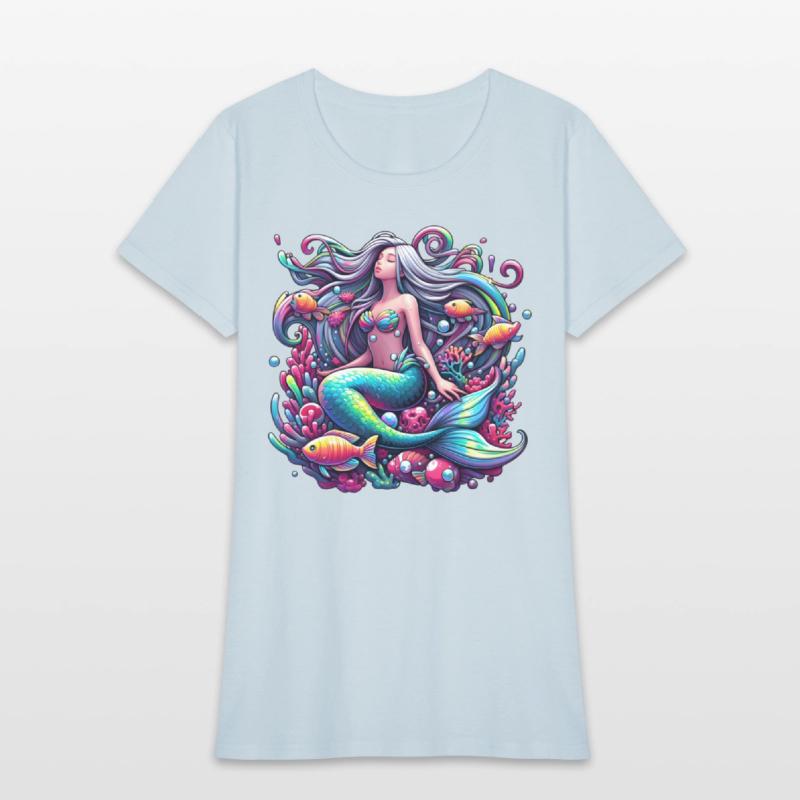 Mermaid Under the Sea