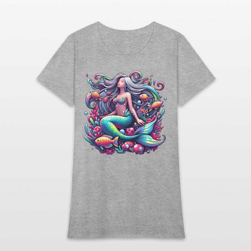 Mermaid Under the Sea