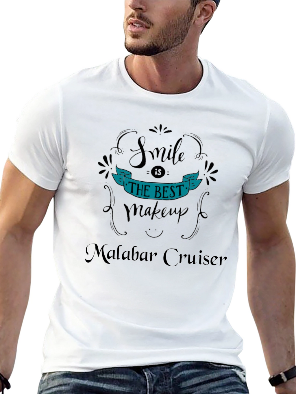 Smile is the Best Makeup T-Shirt