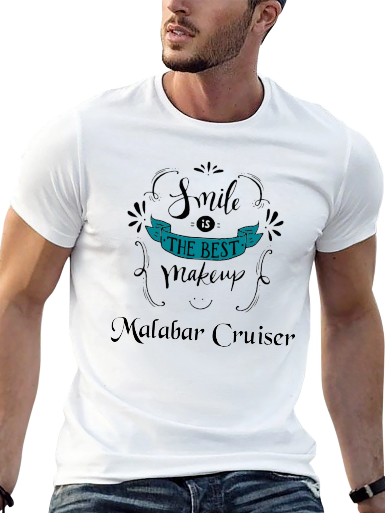 Smile is the Best Makeup T-Shirt