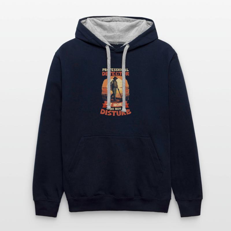 Metal Detecting Professional Detector At Work