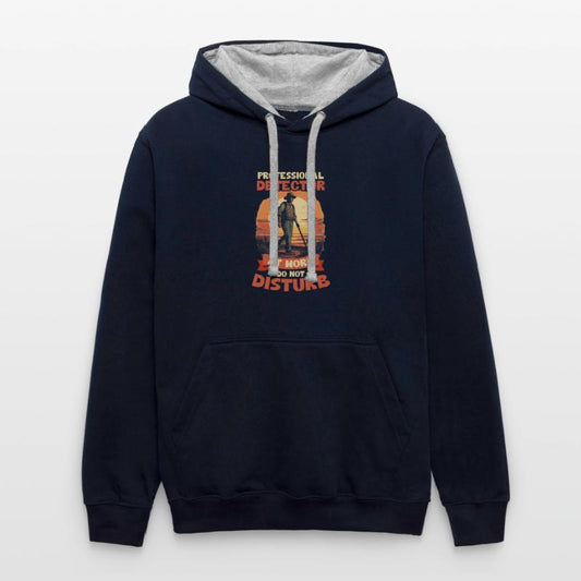 Metal Detecting Professional Detector At Work