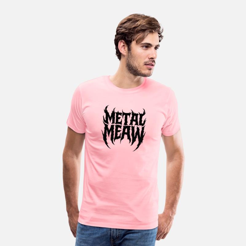 Metal Meaw – Funny Cat Heavy Metal Artwork