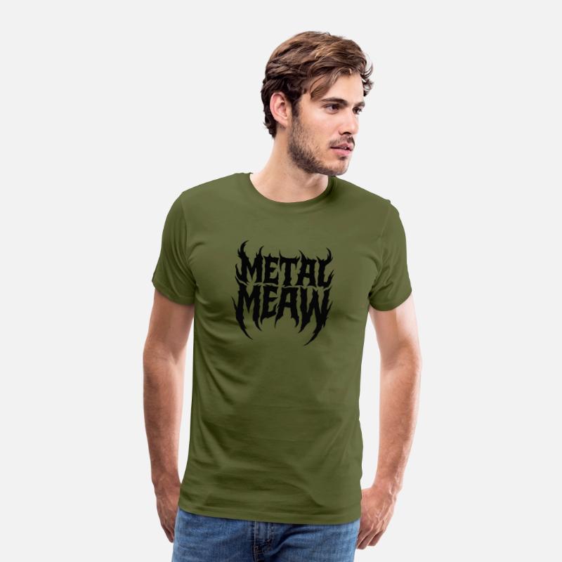 Metal Meaw – Funny Cat Heavy Metal Artwork