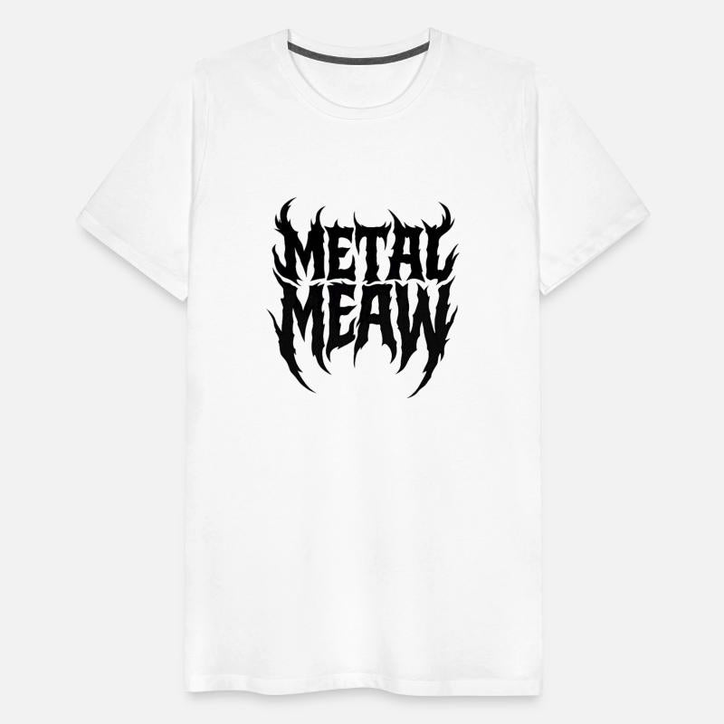 Metal Meaw – Funny Cat Heavy Metal Artwork