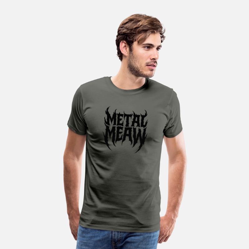 Metal Meaw – Funny Cat Heavy Metal Artwork