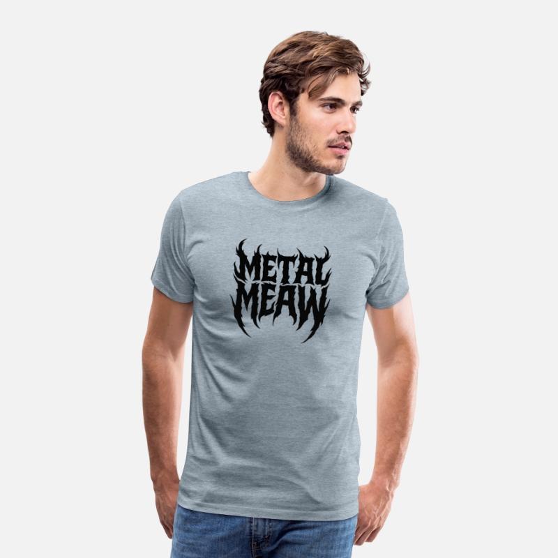 Metal Meaw – Funny Cat Heavy Metal Artwork