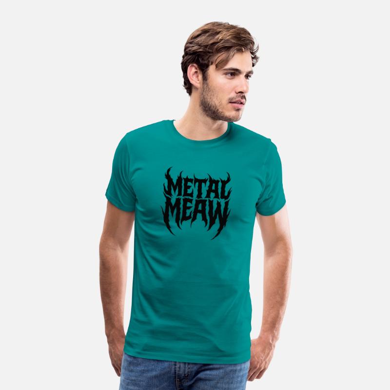 Metal Meaw – Funny Cat Heavy Metal Artwork