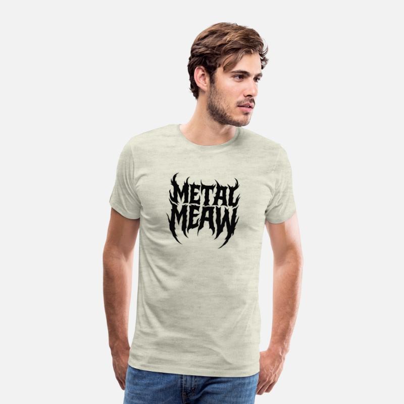 Metal Meaw – Funny Cat Heavy Metal Artwork
