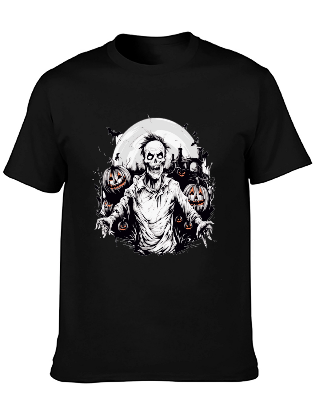 Halloween Zombie T-Shirt: Spooky Season Apparel