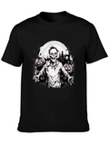 Halloween Zombie T-Shirt: Spooky Season Apparel