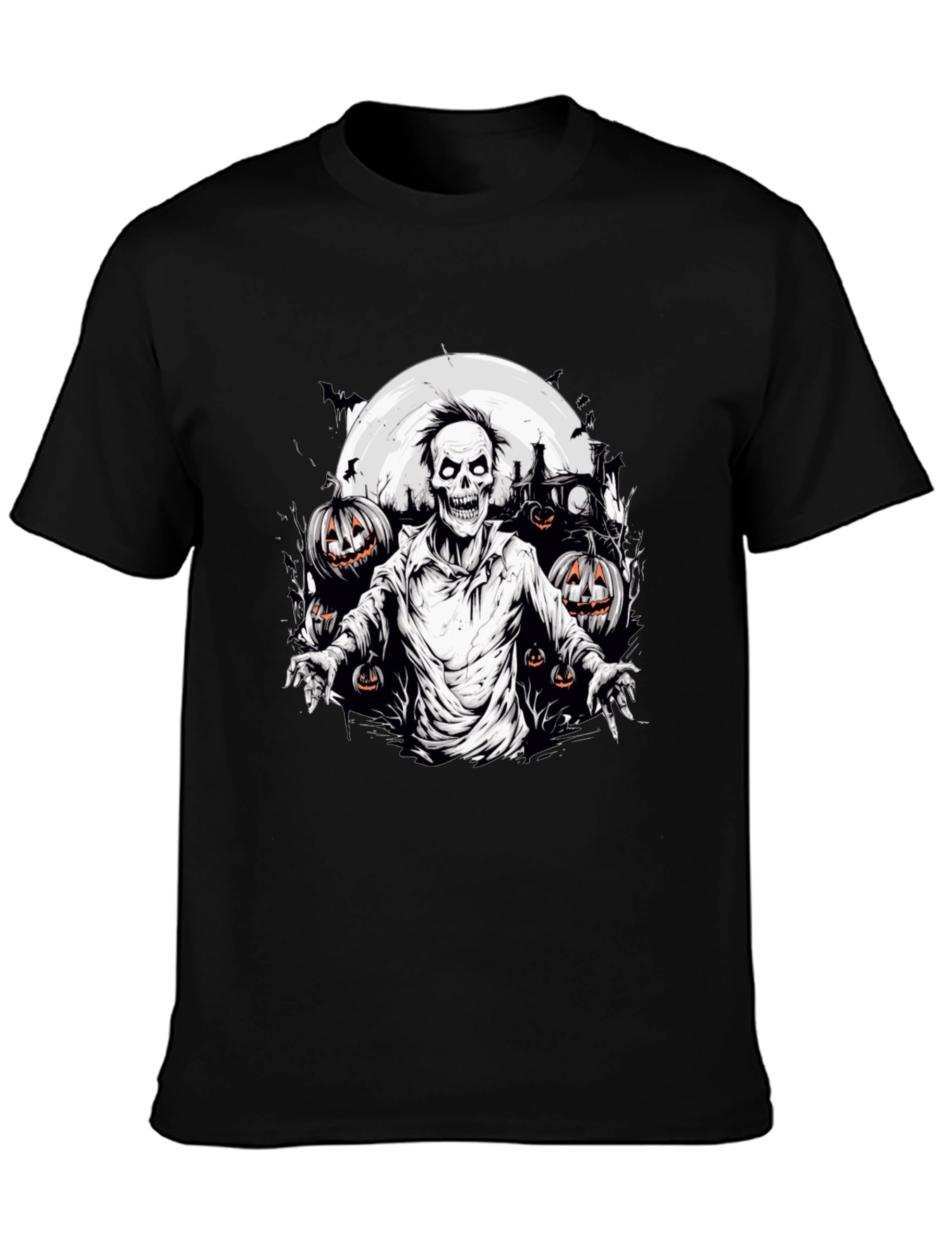 Halloween Zombie T-Shirt: Spooky Season Apparel
