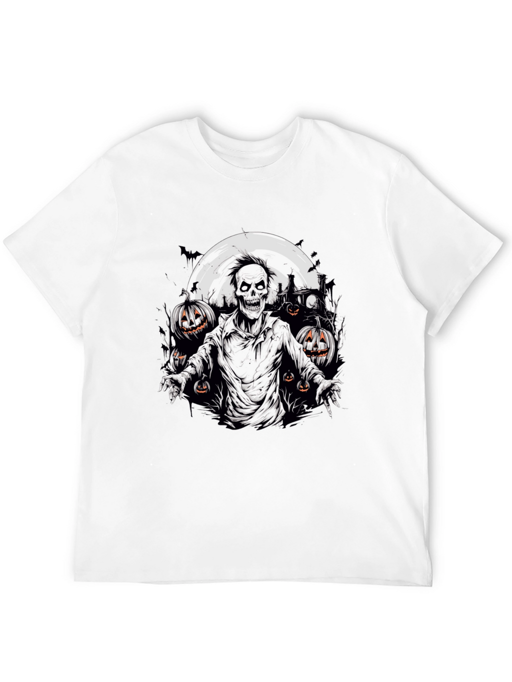 Halloween Zombie T-Shirt: Spooky Season Apparel