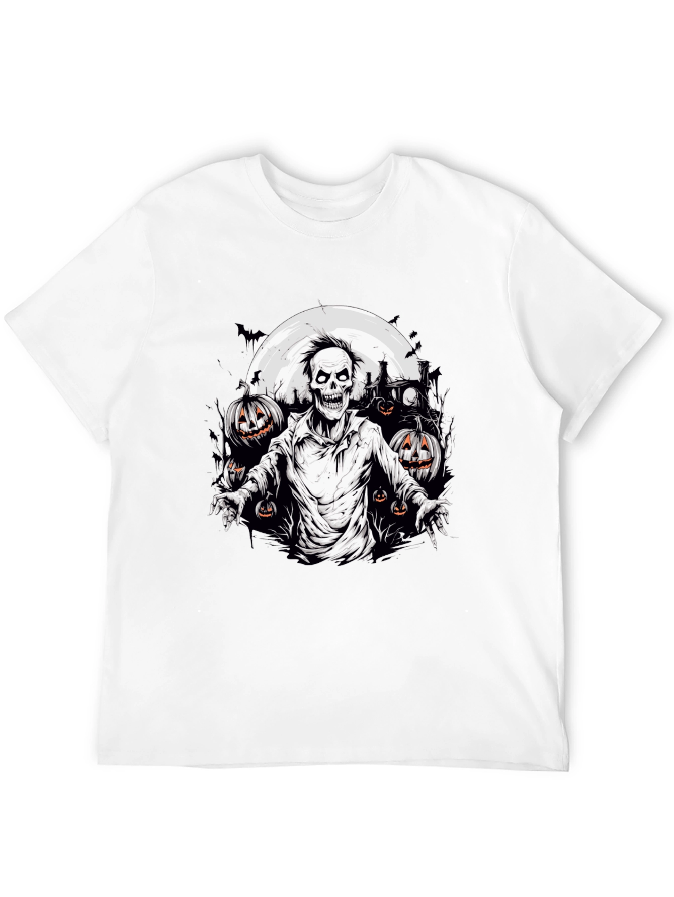 Halloween Zombie T-Shirt: Spooky Season Apparel