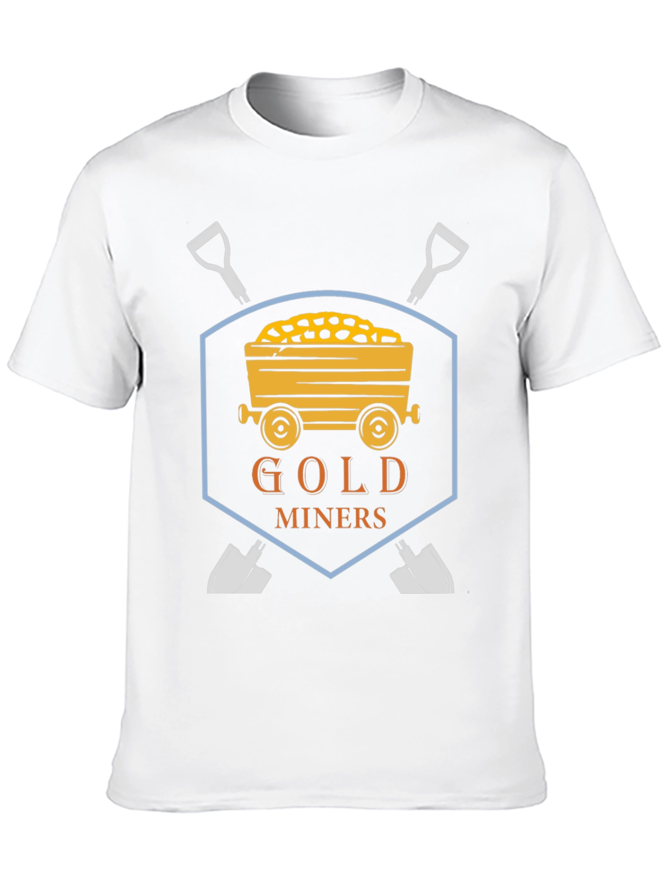 Gold Miners Graphic T-Shirt - Novelty Tee for Mining Fans