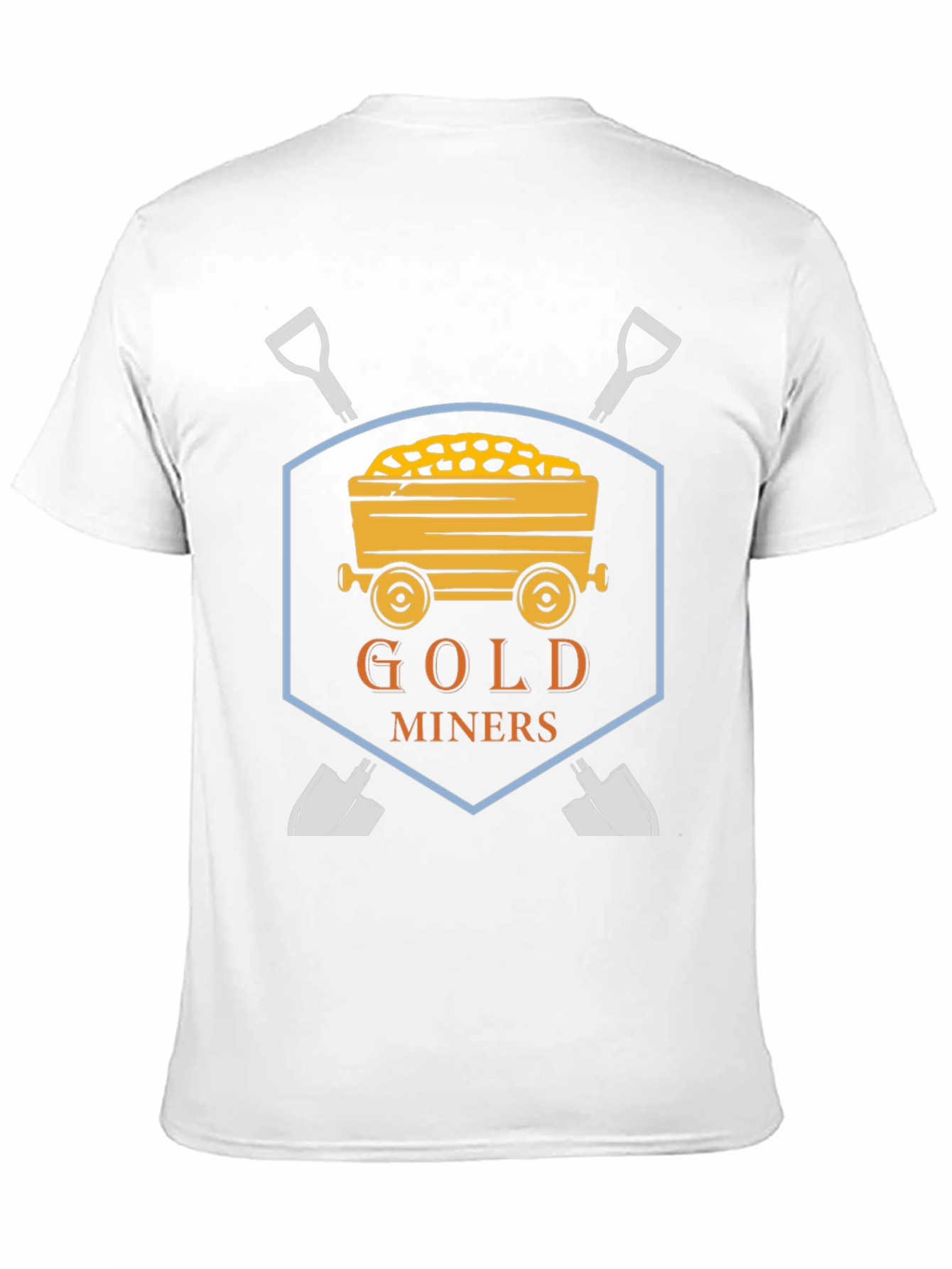Gold Miners Graphic T-Shirt - Novelty Tee for Mining Fans