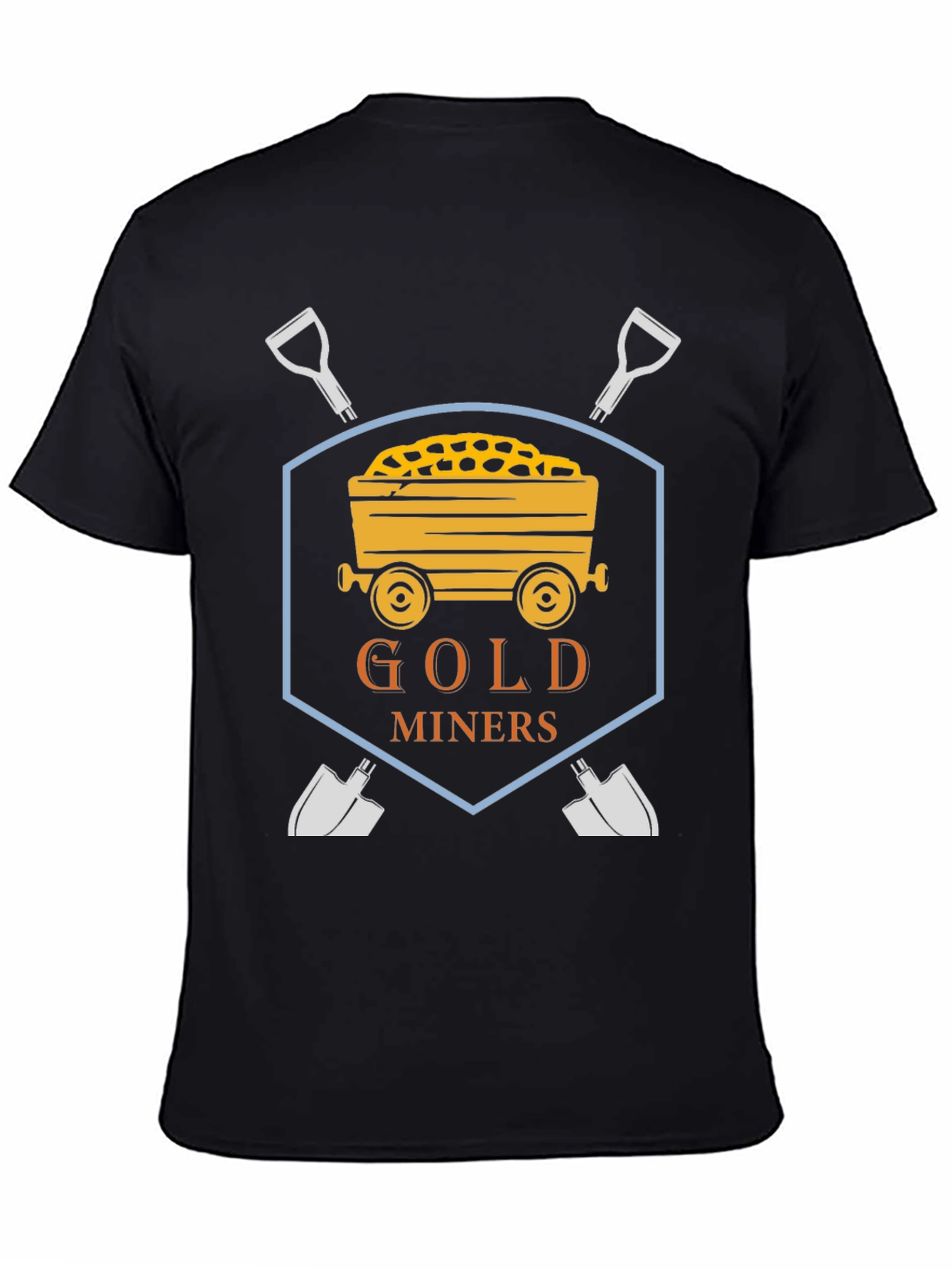 Gold Miners Graphic T-Shirt - Novelty Tee for Mining Fans