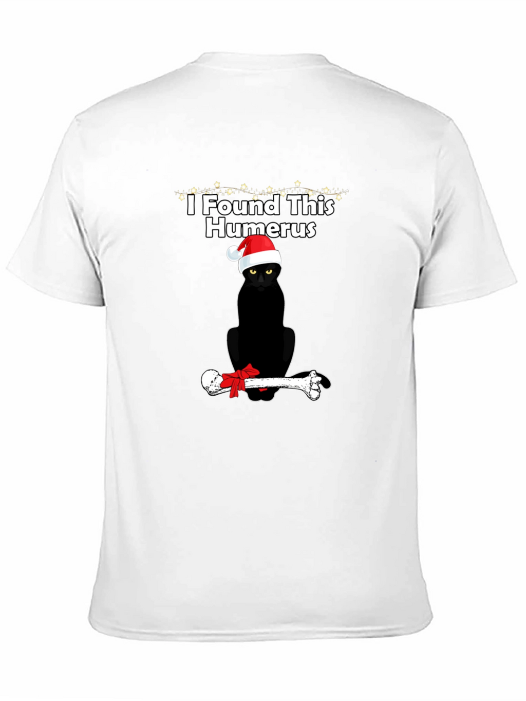 Funny Christmas Cat Humerus T-Shirt