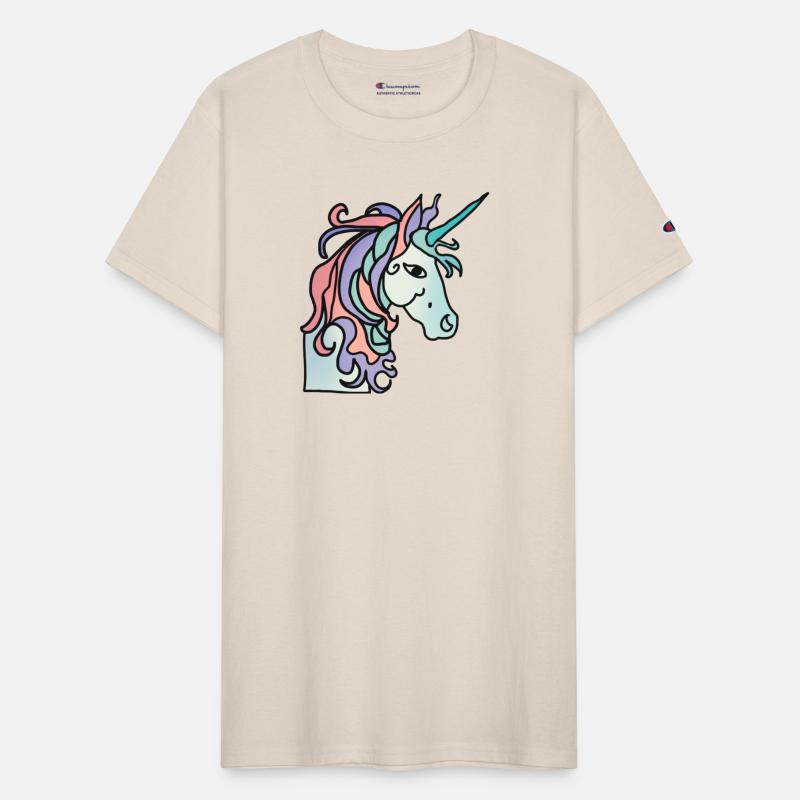 Minimalist emotional and beautiful unicorn