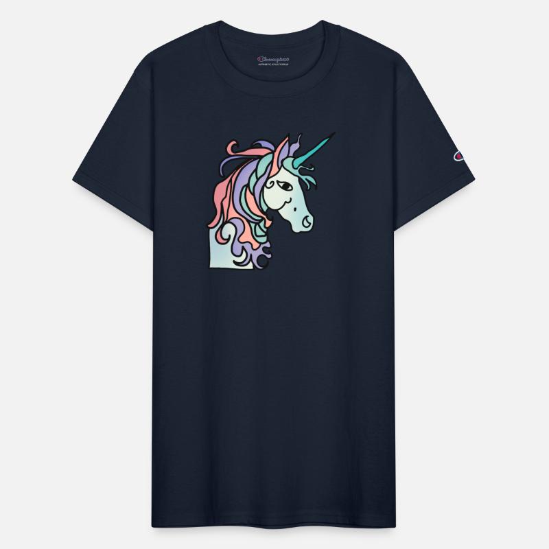 Minimalist emotional and beautiful unicorn