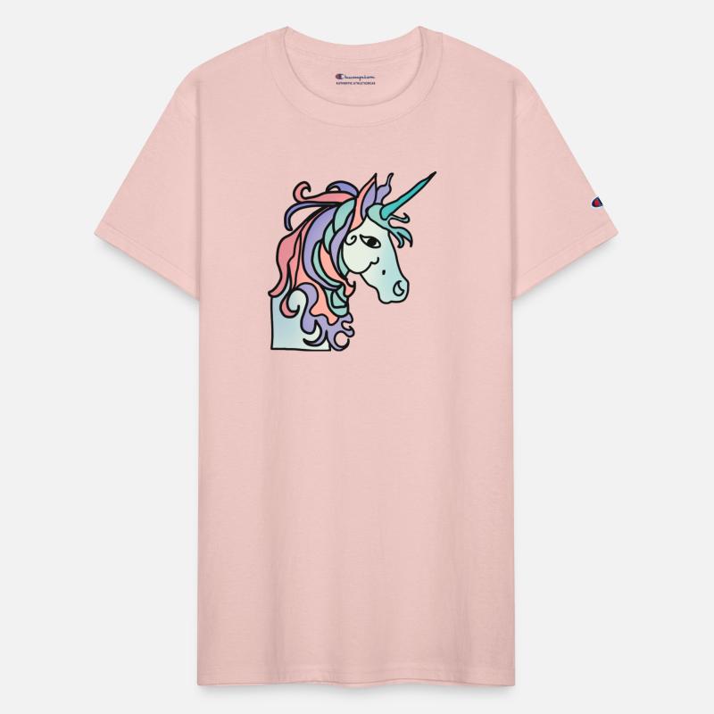 Minimalist emotional and beautiful unicorn