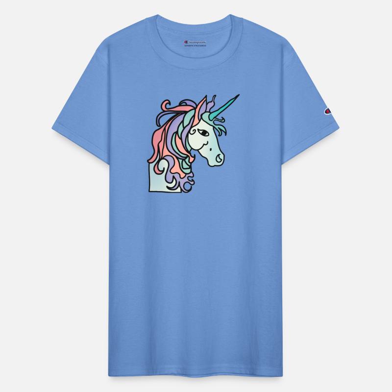 Minimalist emotional and beautiful unicorn