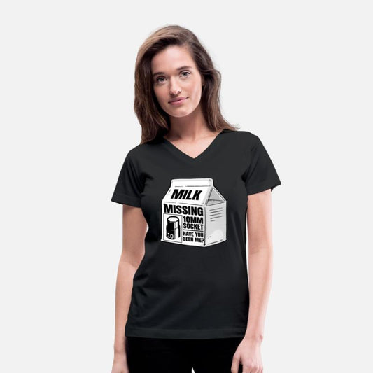 Missing 10MM Socket Milk Carton Funny Mechanic