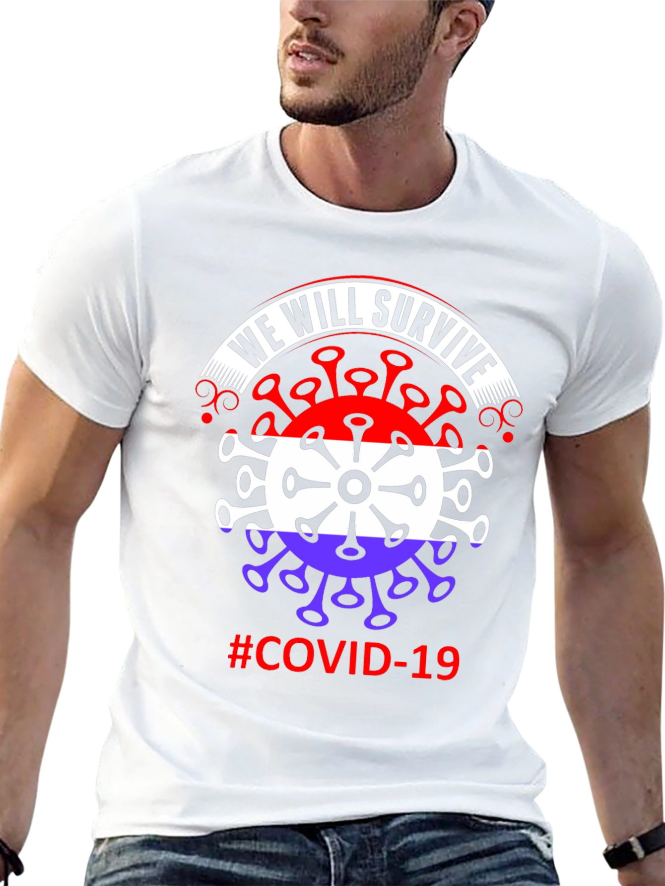 We Will Survive COVID-19 Graphic Tee